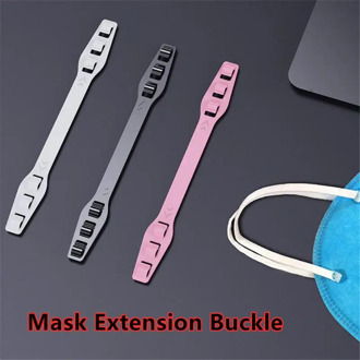 3/6PCS Adjustable Anti-reel Mask Extension Buckle Comfortable Face Mask Ear Hook Protector Mask Extension Savers Soft Strap Drop