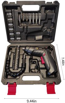 3.6V Metalen Rubber Mini Elektrische Schroevendraaier Shape-Shifting Oplaadbare Lithium Batterij Twee-weg Schakelaar Thuis Diy Set power Tools