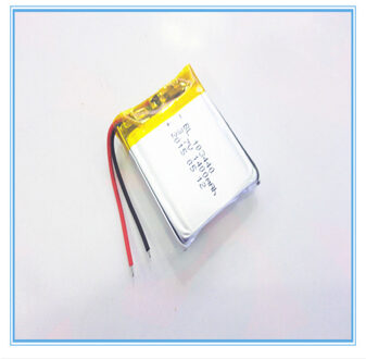 3,7 V 103440 lithium-ion-polymeerbatterij 1400 mAh voertuig reizende datarecorder LED-luidsprekers speelgoed