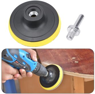 3 "75mm Schuurpapier Disc Houder 8mm Schacht Voor Houtbewerking zelfklevende Schuurschijf Pad voor Dremel elektrische Grinder Rotary Tool