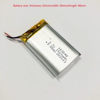 3.7V-103048 Lithium Polymeer Batterij 1500Mah Voor Speaker/Spel Handvat