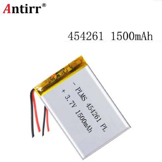 3.7V 1500 Mah 454261 Lithium Polymeer Li-Po Li Ion Oplaadbare Batterij Cellen Voor Mp3 MP4 MP5 Gps psp Mobiele Bluetooth