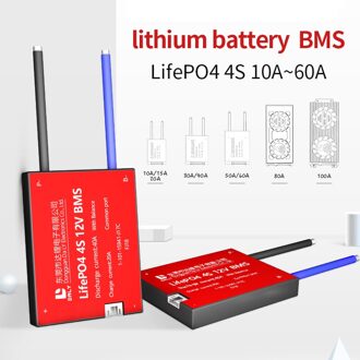 3.7V 16S 18650 60V 20A 30A 40A 60A Pcm Li-Ion Batterij Bescherming Boord Bms Met Gebalanceerde Voor lithium Batterij 30A Common Port