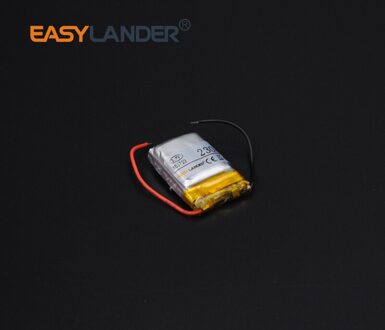 3.7V 230Mah 651723 Oplaadbare Lithium Li Polymer Li-Ion Batterij Voor Bluetooth Headset Mp3 MP4 Speaker Muis Recorder Horloge