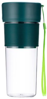 3.7V 270Ml Draadloze Elektrische Blender Draagbare Juicer Usb Oplaadbare Fruit Mixer Cup Smoothie Maker Bpa Gratis Food Processor groen
