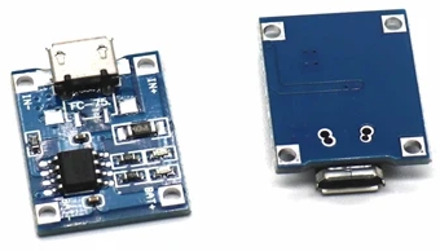 3.7v 3.6V 4.2V 1A Micro Usb 18650 Lithium Battery Charging Board Module Charger Modules Tp 4056 Tp4056