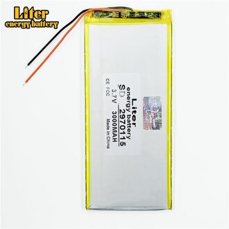 3.7V,3000 Mah 2970115 3070115 Liter Energie Batterij (Polymeer Lithium-Ion Batterij) li-Ion Batterij Voor Mp3 MP4 MP5 Gps