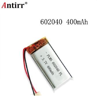 3.7V 500 Mah 602040 Lithium Polymeer Li-Po Li Ion Oplaadbare Batterij Cellen Voor Mp3 MP4 MP5 Gps psp Mobiele Bluetooth