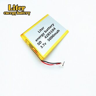 3.7V 5000Mah 4285104 3 Draad Lithium Tablet Pc Batterij Met Bescherming Boord Polymeer Batterij