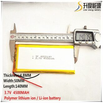 3.7V lithium polymeer batterij 7,8, 9 inch tablet PC ICOO 3.7V lithium-ion 'Met 4850140 4500MAH tablet batterij