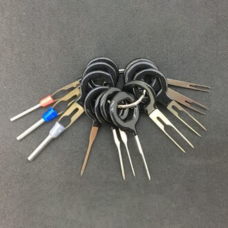 3/8/11 stks/set Auto Plug Terminal Extractie Pick Terug Naald Kabelboom Connector Crimp Pin auto Reparatie Tool 8stk
