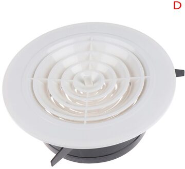 3 ~ 8 ''Adjustable Ventilatie Roosters Grid Air Vent Ronde Louvre Grille Cover 150mm