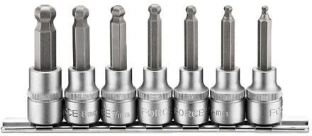 3/8" Bit doppenset kogelinbus 7 delig 3076