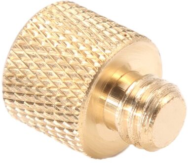 3/8 Inch Tot 1/4 Inch Statief Schroefdraad Reducer Adapter Messing Koper