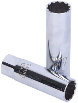 3/8 inches 16mm Spark Plug Special Socket Wrench Head Hand Tools For Inner Hexagon Spanner Allen Head Auto Repair Tool