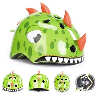 3-8 Jaar Kinderen Beschermende Fietshelm Hoge Dichtheid Pc Cartoon Mooie Head Cover Fietsen Schaatsen Sport Helmen veiligheid B / M