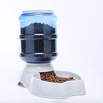 3.8L Huisdier Automatische Feeder Hond Kat Drinken Kom Voor Hond Drinkwater Kat Voeden Grote Capaciteit Dispenser Huisdier Kat Hond appel-Food