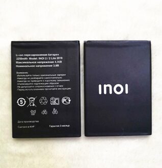 3.8V 2250 Mah Inoi 2 Lite Telefoon Batterij Voor Inoi 2 / 2 Lite Telefoon vervangende Batterij
