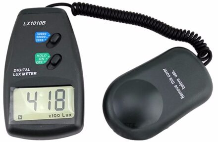 3 Bereik Digitale Lcd 50,000 Lux Meter Photometer Luxmeter Lichtmeter LX1010B