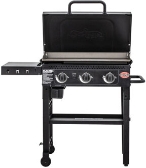 3-Burner Flat Iron Gas Griddle Barbecue
