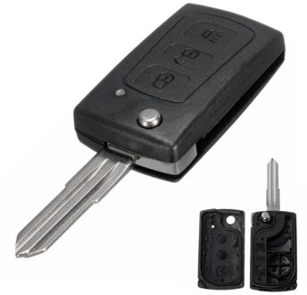 3 Button Auto Afstandsbediening Flip Key Case Shell Fob Vervanging Voor Grote Muur Haval Hover H3 H5