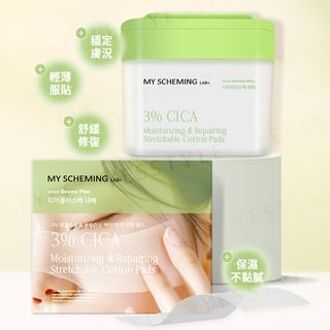 3% CICA Moisturizing & Repairing Stretchable Cotton Pads 36 pcs