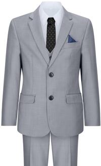 3-delig grijs klassiek retro pak voor jongens