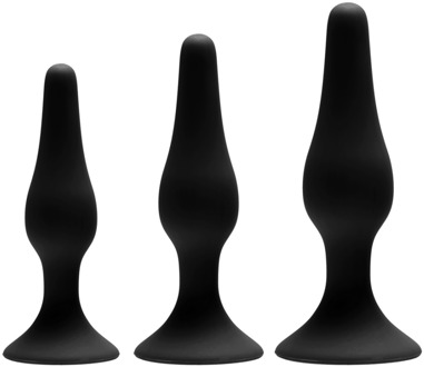 3-delige Anale Trainer Set voor Beginners - 3-delige Anale Trainer Set voor Beginners
