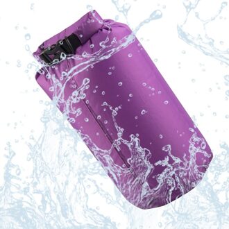 3 Delige Set 8L 40L 70L Waterdichte Dry Bag Pack Sack Zwemmen Rafting Kajakken Rivier Trekking Drijvende Zeilen Canoing Varen wa paars