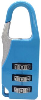 3 Dial Digit Nummer Code Wachtwoord Combinatie Hangslot Reizen Veiligheid Safe Lock