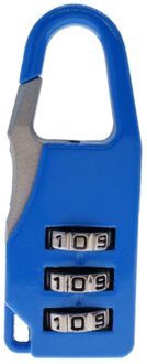3 Dial Digit Nummer Code Wachtwoord Combinatie Hangslot Reizen Veiligheid Safe Lock