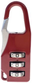3 Dial Digit Nummer Code Wachtwoord Combinatie Hangslot Reizen Veiligheid Safe Lock