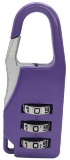 3 Dial Digit Nummer Code Wachtwoord Combinatie Hangslot Reizen Veiligheid Safe Lock