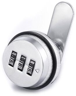 3-Digit Combinatie Mailbox Lock 7/8 "Rotary Tong Cam Lock Voor Kast Lade nee.S