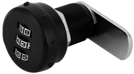 3 Digit Lock Zinklegering Combinatie Cam Kast Zilver Wachtwoord Security Nummer Lock