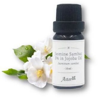 3% Essential Oil in Organic Jojoba Oil Jasmine Sambac - 10ml