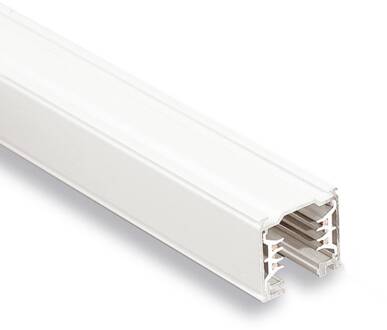 3-fasen railsysteem LKM QUADRO DALI, wit, 400 cm