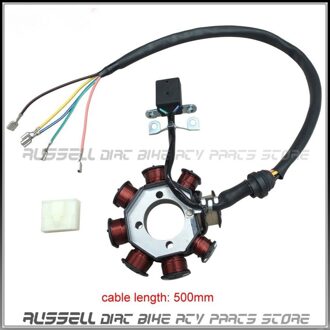 3 Gat Magneto Stator 8 Coil Polefor CG250 Zongshen 150CC 250CC Atv Jonway Lance Znen Taotao Roketa Go Kart