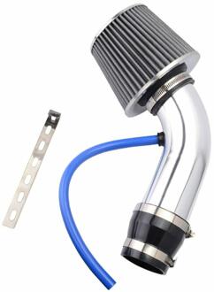3 "High Flow Cold Air Intake Kit System Luchtinlaatfilter Met Klem Accessoires