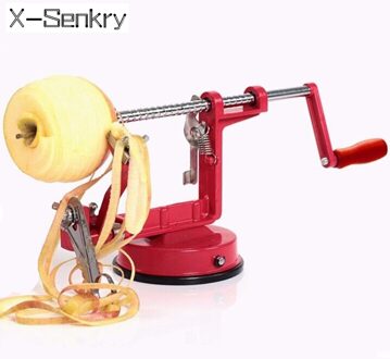 3 In 1 Apple Dunschiller Snijden Roestvrij Staal Fruit Machine Geschild Tool Thuis Keuken Groente Aardappel Slicer Cutter Bar