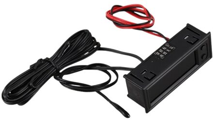 3 In 1 Auto Thermometer Klok Voltage Rx8025 Auto Klok Voltage 5.0V - 28V Lichtgevende Voltmeter Hoge Precisie elektronische Led Klok