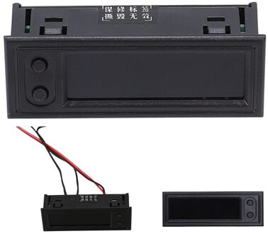3 In 1 Auto Thermometer Klok Voltage Rx8025 Auto Klok Voltage 5.0V - 28V Lichtgevende Voltmeter Hoge Precisie elektronische Led Klok