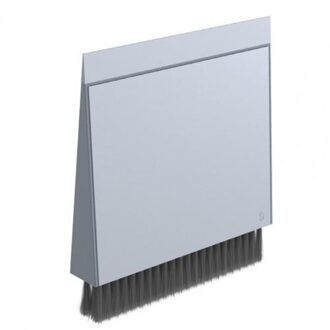 3 In 1 Bezem Stoffer Set Huishoudelijke Zachte Haar Desktop Toetsenbord Borstel grijs