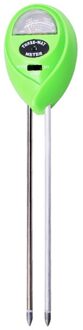 3 In 1 Bodem Water Vocht Licht Ph Meter Zuurgraad Vochtigheid Zonlicht Licht Tester Analyzer Voor Garden Plant Bloem Hydrocultuur groen