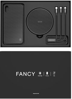 3 in 1 cadeaupakket/giftset - iPhone XS Max - Zwart