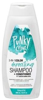 3-in-1 Color Depositing Shampoo + Conditioner Tealistic 250ml
