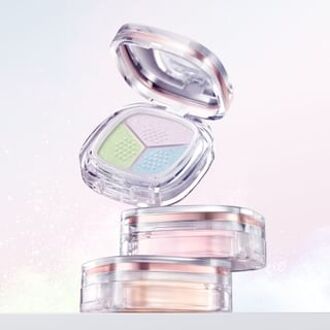 3-in-1 Delicate Setting Powder - 3 Shades #03 Pink Rose - 9g