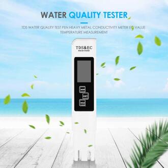 3 In 1 Draagbare Lcd Digitale Ph Meter Tds Ec Tester Pen Water Zuiverheid Ppm Filter Met 4 Verschillende Modi water Level Tester