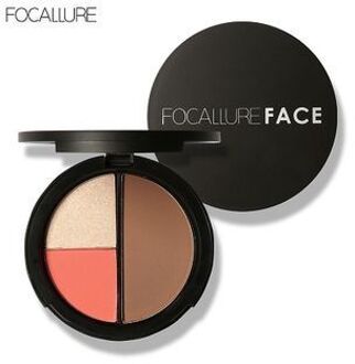3-in-1 face palette - 3 Colors #2