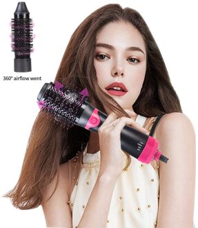 3 In 1 Föhn Afneembare Combo Hete Lucht Haar Borstel Met Negatieve Ion Haarverzorging Salon Volumizer Prachtige Styling gereedschap
